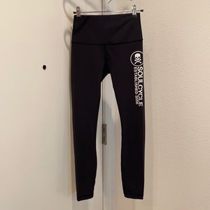Lululemon x SoulCycle wunder under leggings